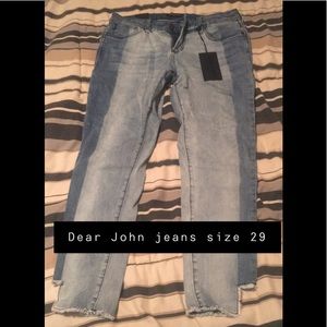 New! Dear John jeans size 29